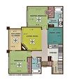 B3 Floor Plan Spacious 2 x 2